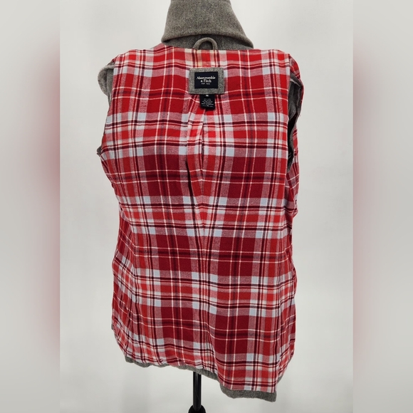 Abercrombie & Fitch Wool Peacoat Gray M Clean Girl , Winter , Casual Coat - Picture 6 of 6